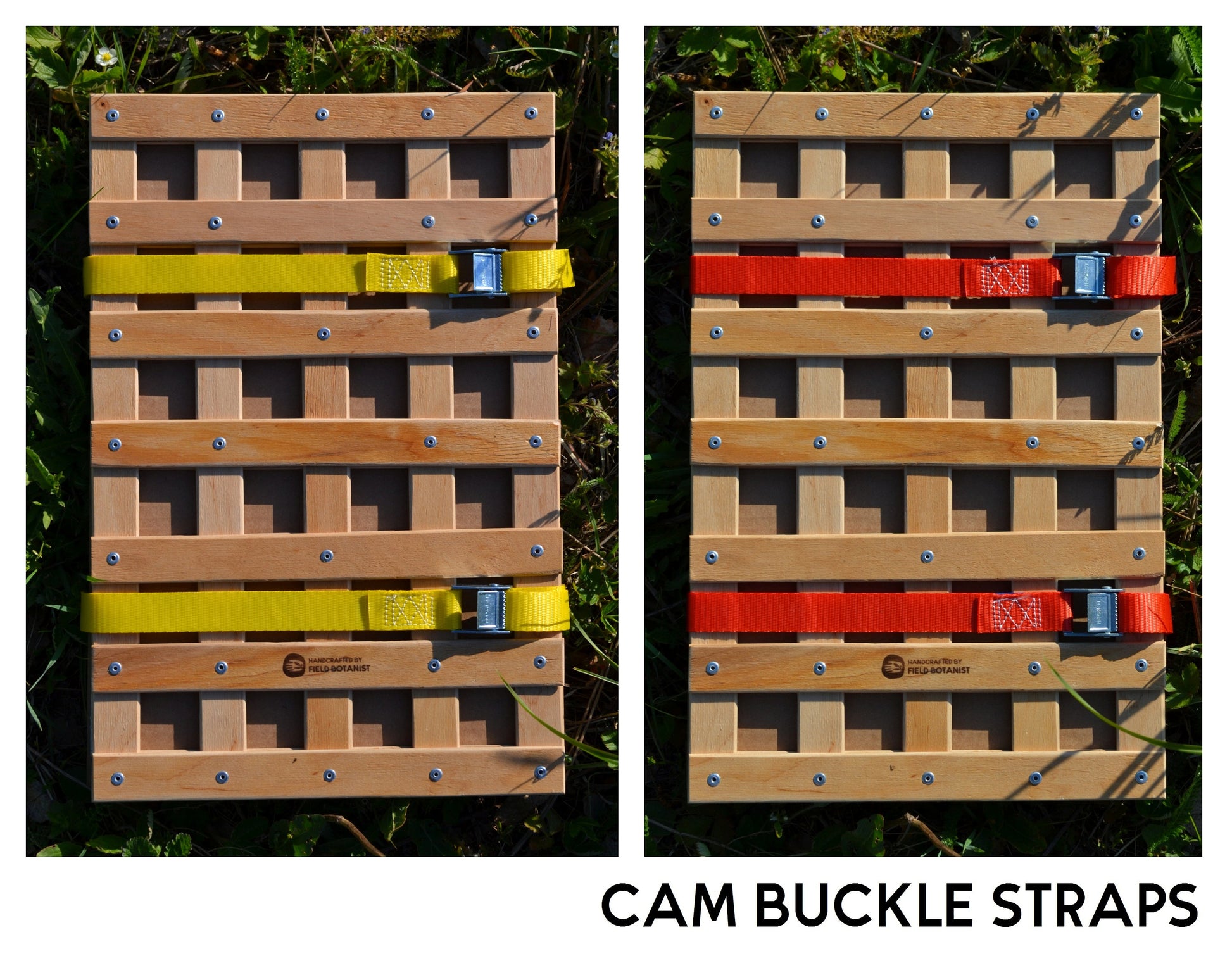 Strap and buckle detail — cam buckle / ring buckle